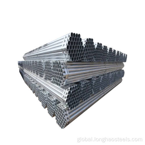  Galvanzied Steel Tube  Round Pipe Hot Dipped Galvanized Steel tubes Pipe Factory